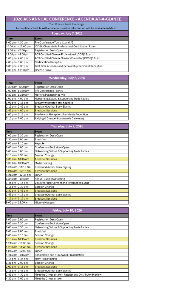 2026 Conference Agenda for website as of 1.13.25 2