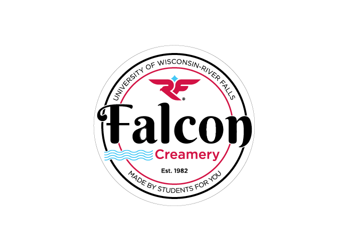 UWRF Falcon Creamery Logo v3